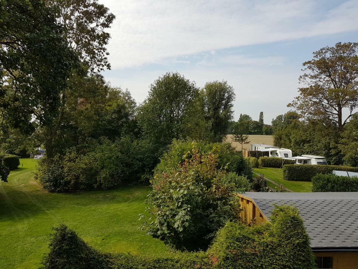 Camping De Blauwe Reiger Pieterzijl Экстерьер фото